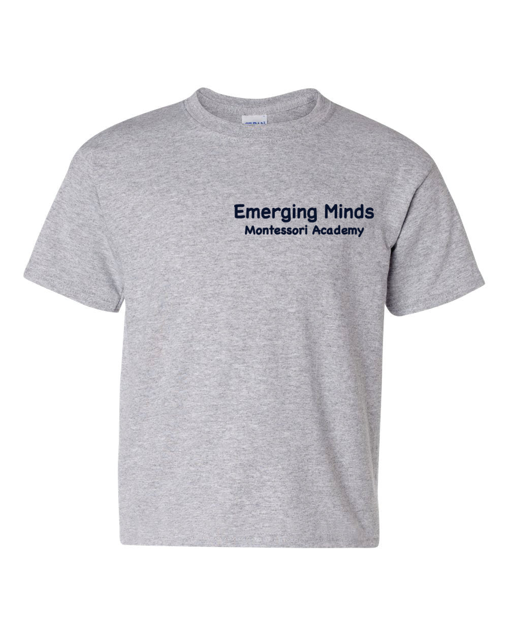 Emerging Minds PE Shirt Uniform G500B Gray